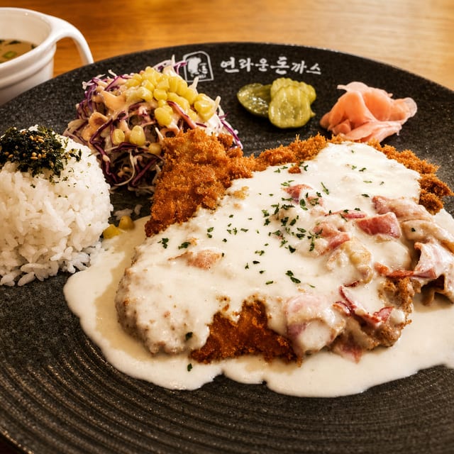 CARBONARA (PORK) KATSU.