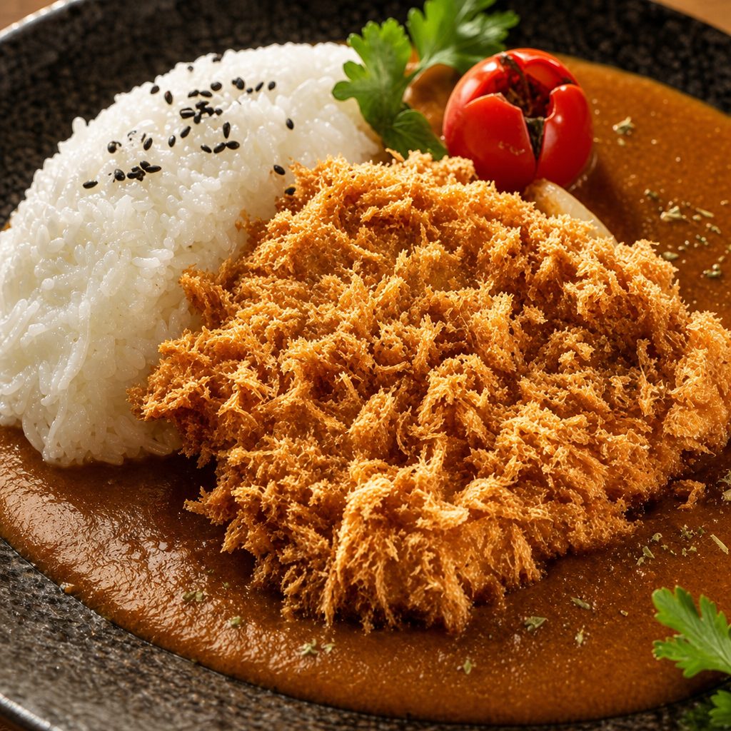 CURRY SPICY (CHICKEN) KATSU.