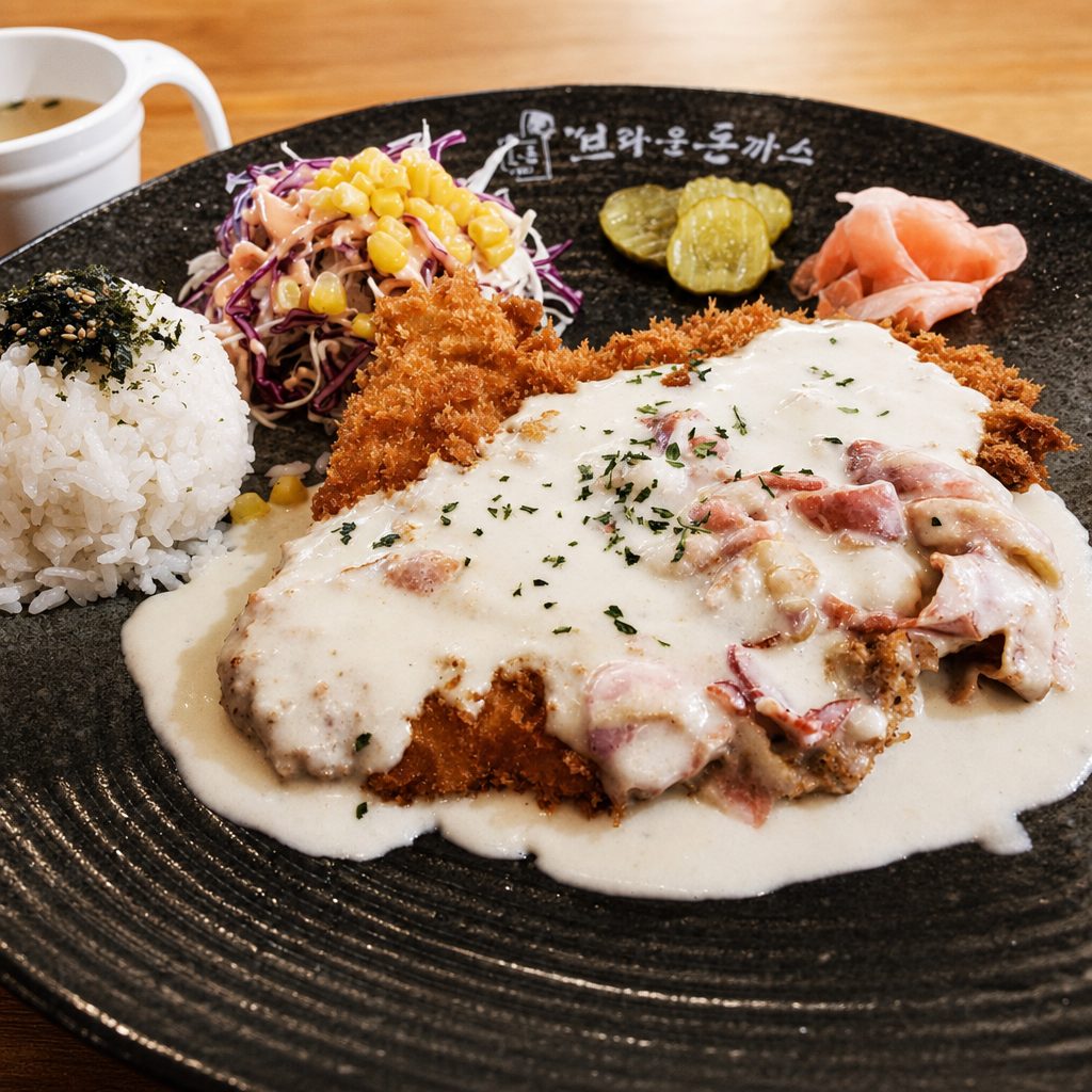 CARBONARA SPICY (CHICKEN) KATSU.