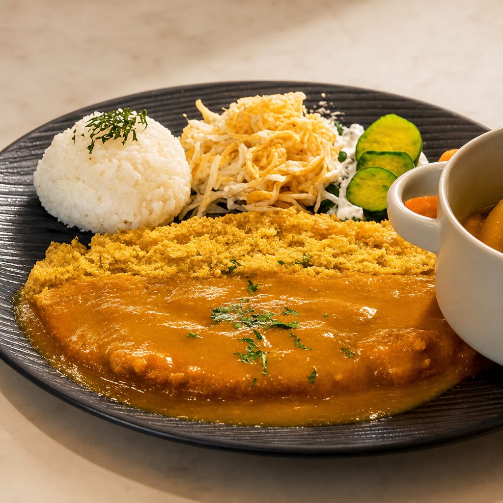 CHICKEN KATSU.