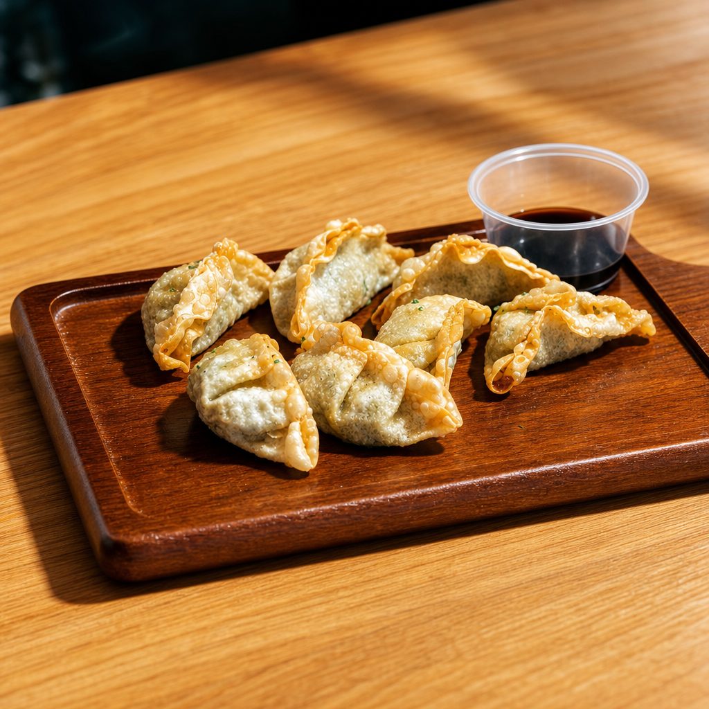 FRIED DUMPLINGS.