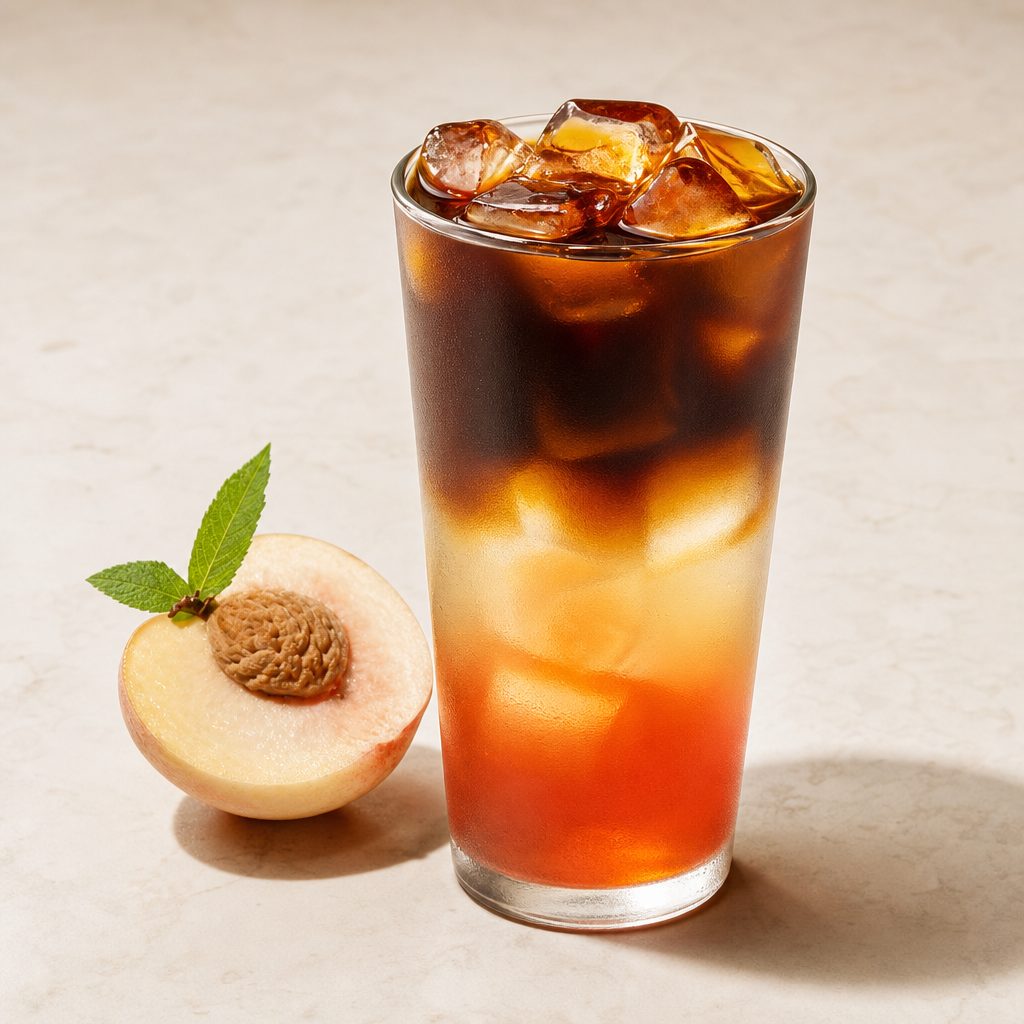 AFFOGATO(PEACH TEA ESPRESSO).