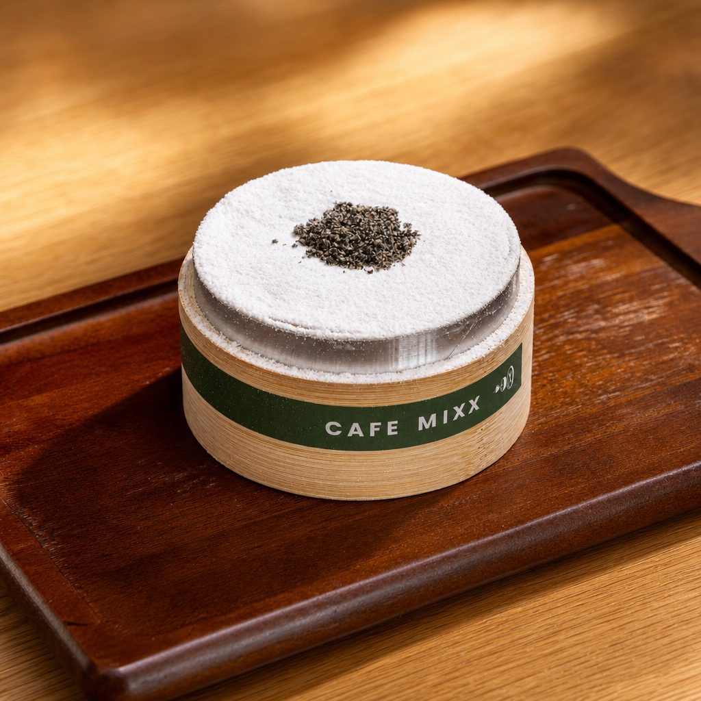 BLACK SESAME TIRAMISU.