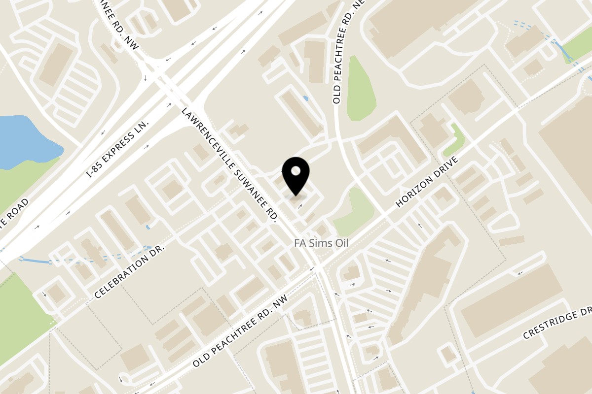 Map showing the location of Cafe Mixx on 2925 Lawrenceville-Suwanee Rd in Suwanee